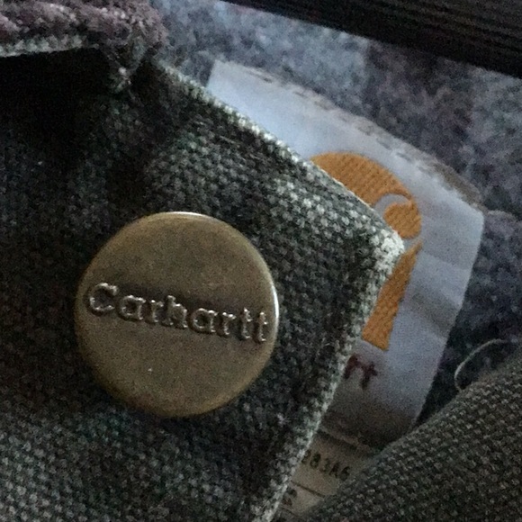 🚜Carhartt C02 MOS Green Chore Blanket Lined Jacket USA Size XXL Mens Regular VTG - Picture 7 of 8